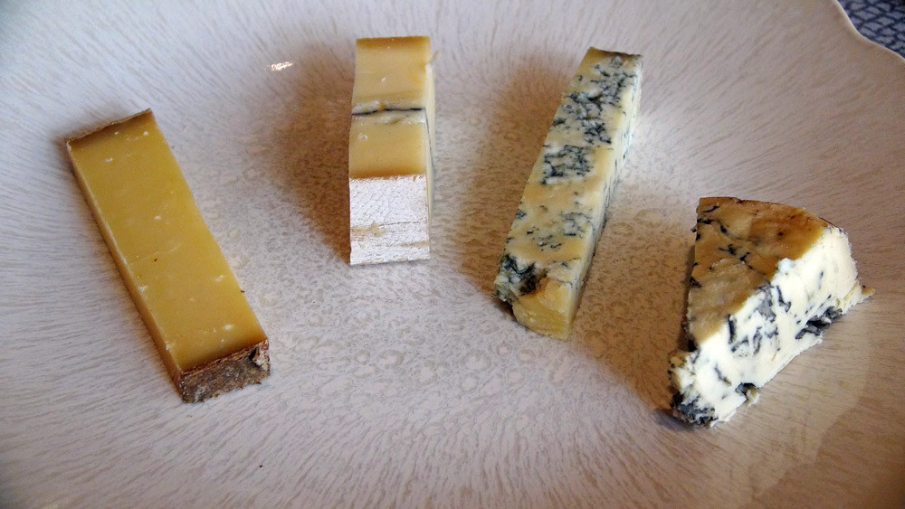 Comté de 21 mois, Morbier, Bleu de Gex et Fourme d'Ambert