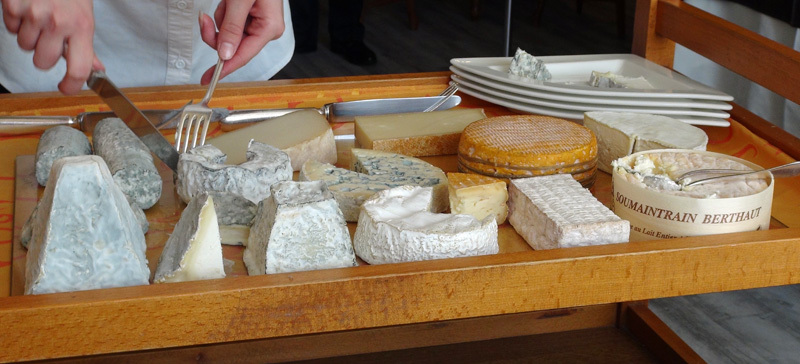 Chariot de fromages