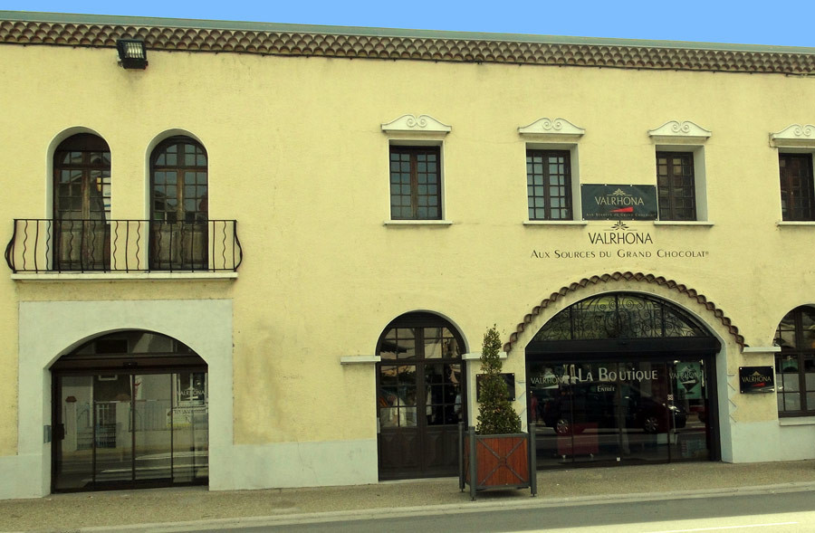 La façade de la boutique