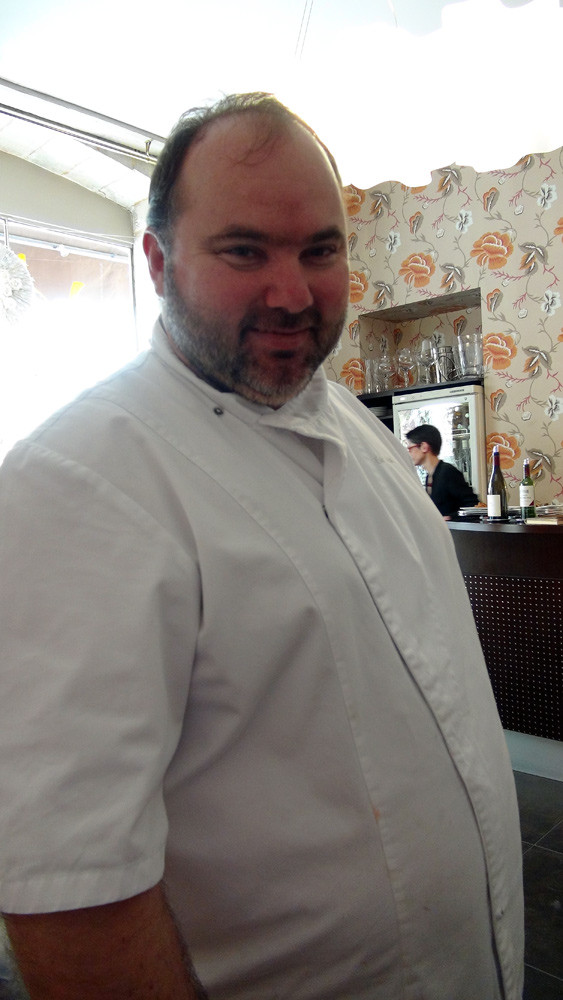 Eric Vidal, le chef et propriètaire