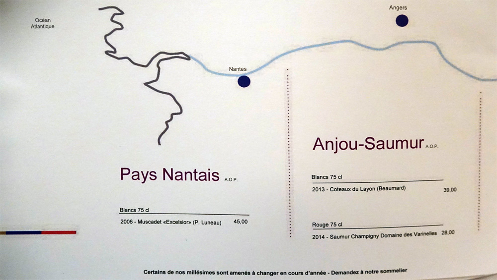 Vins du Pays Nantais et d'Anjou-Saumur