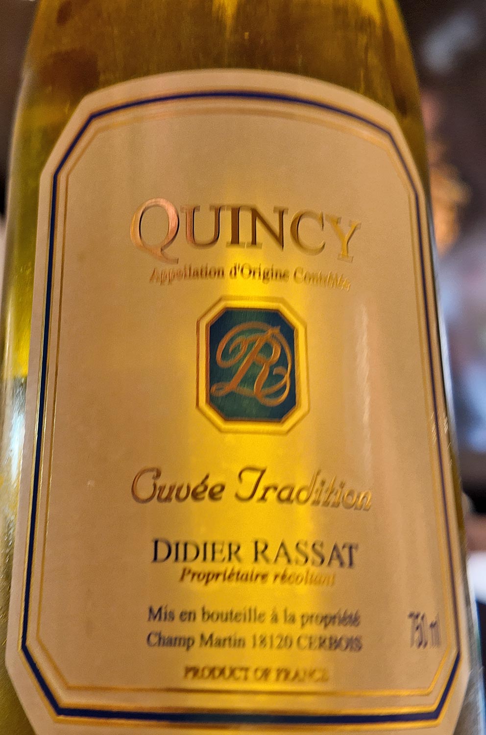 Vin sur la Lotte