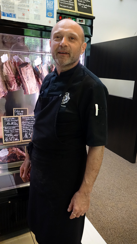 Frédéric Benoît, propriétaire et cuisinier