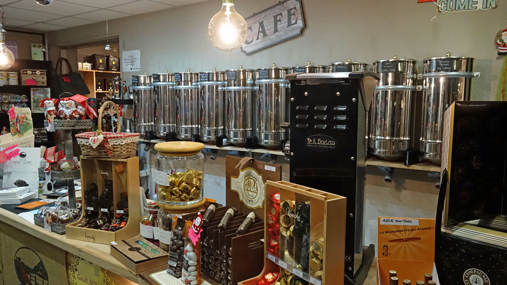 Nouvelle disposition, présentation et stockage des cafés