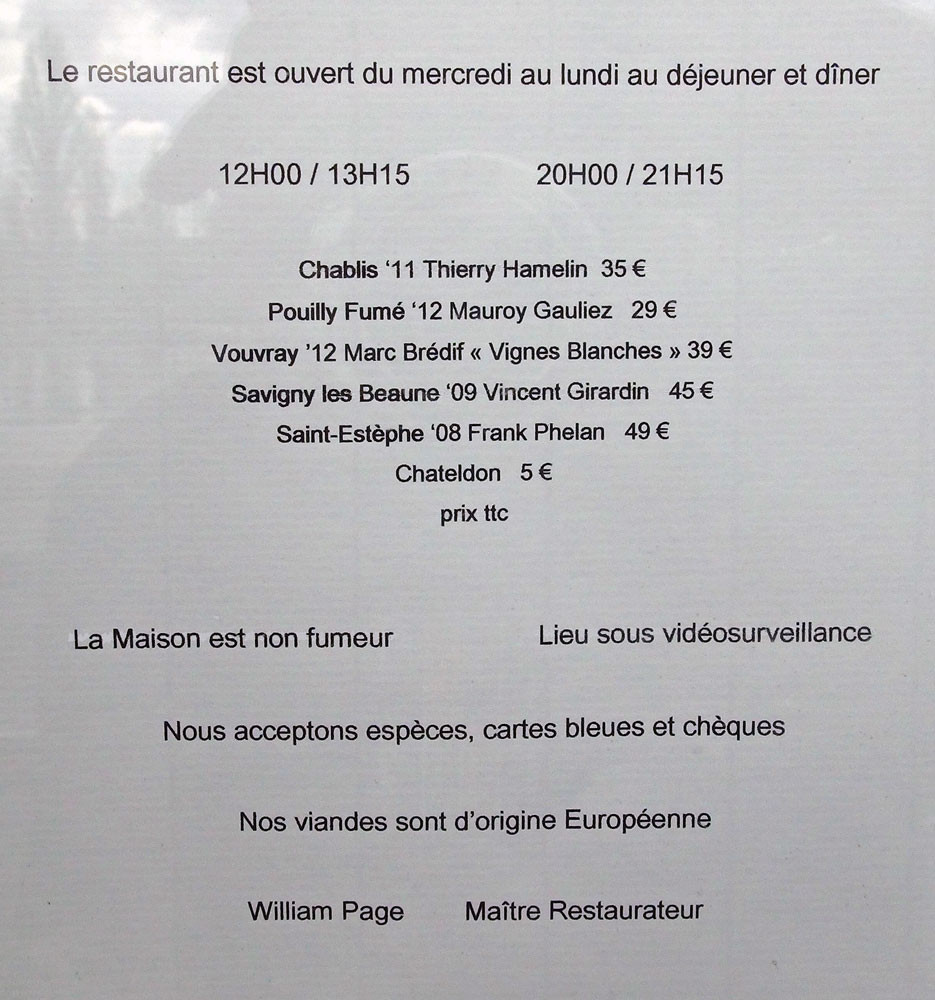 Quelques info, dont la fameuse origine européenne des viandes