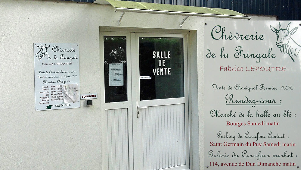 La salle de vente