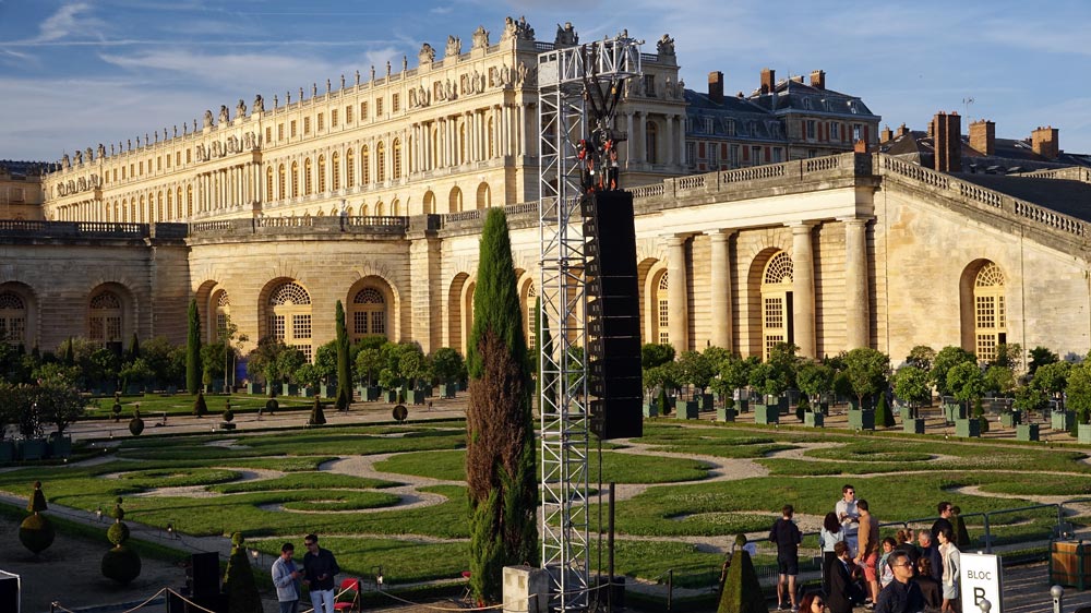 Les parterres de l'Orangerie