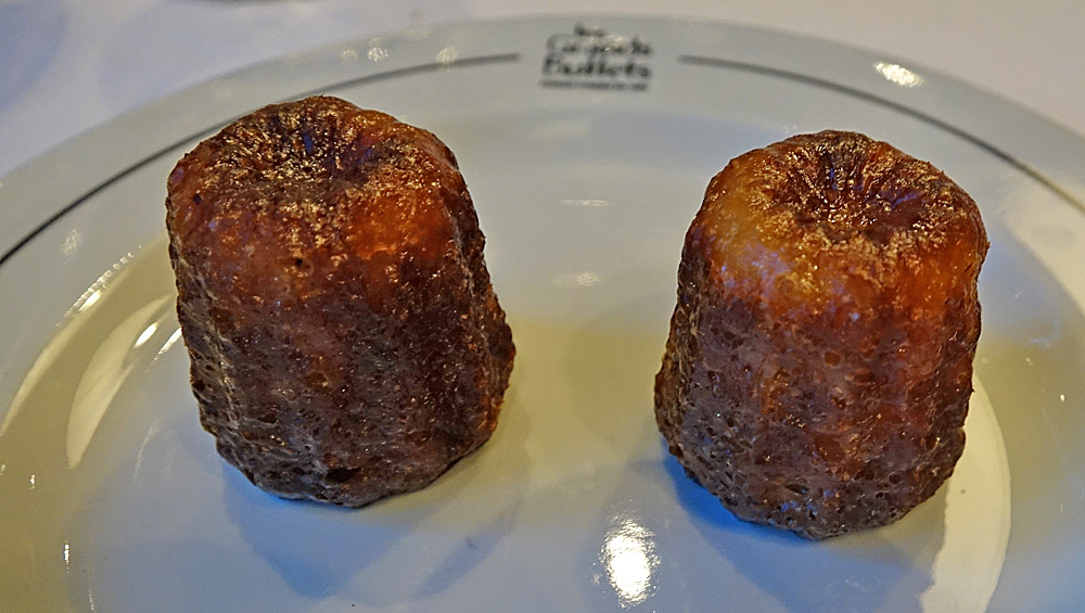 Et deux cannelés en plus pour la route !