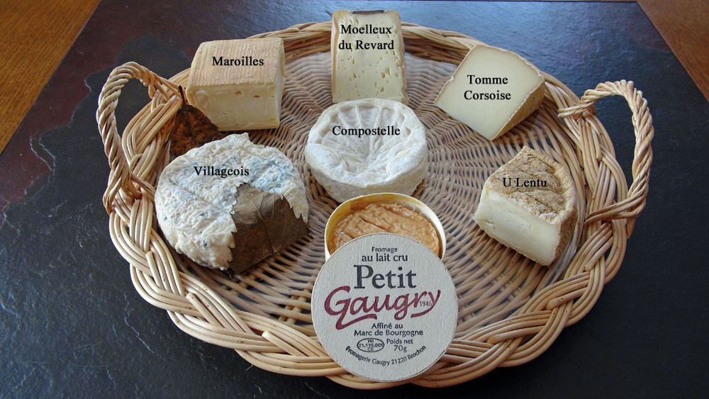 Les fromages choisis