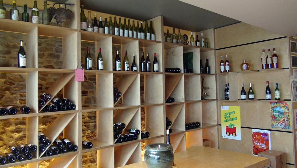 Quelques vins exposés