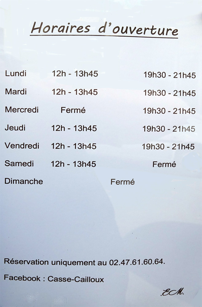 Horaires