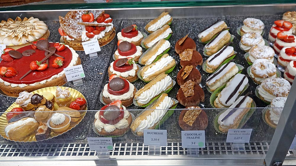 Quelques pâtisseries individuelles