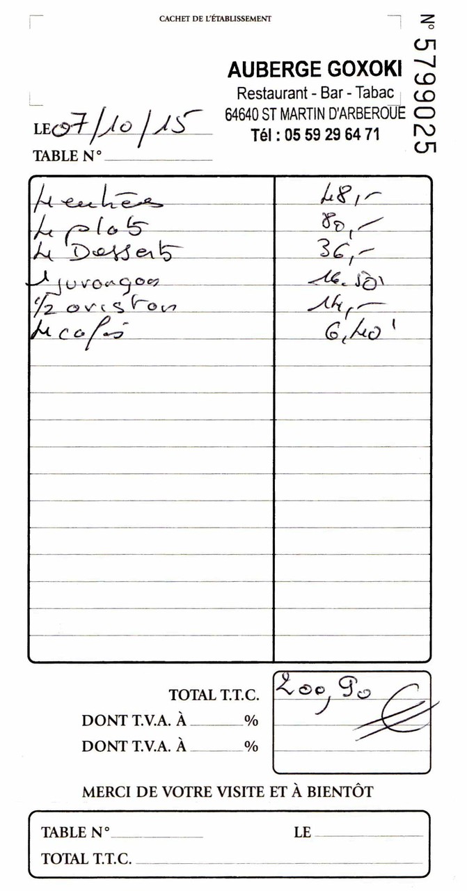 La note