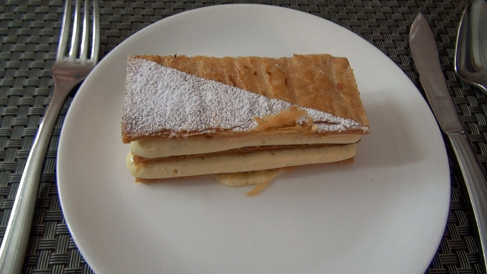 Millefeuille vanille des Indes