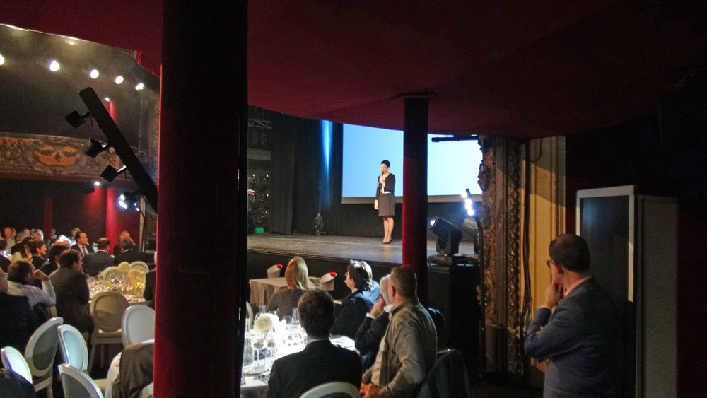 On attend notre tour, pendant la présentation de Marie-Laure Jarry