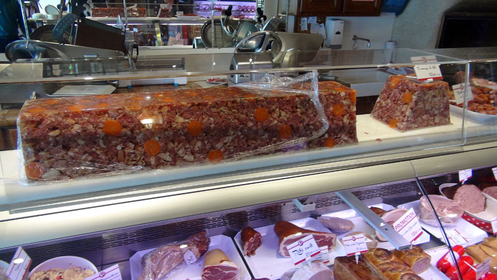 L'imposant et délicieux fromage de tête