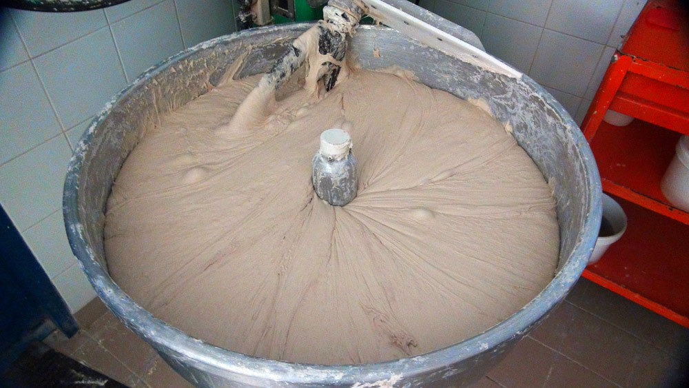 170 kg de pâte à pain en attente !