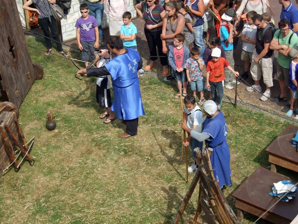 Les séances de tir à l'arc et à l'arbalette