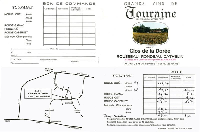 Tarif de 1990