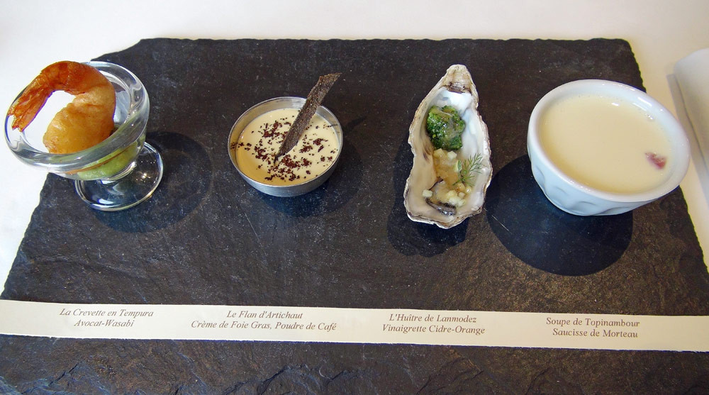 Les amuse bouche