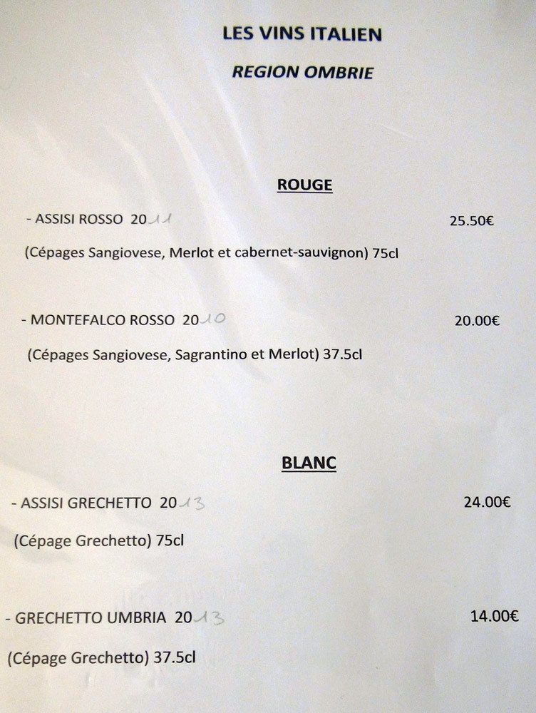 Vins Italiens rouge & blanc