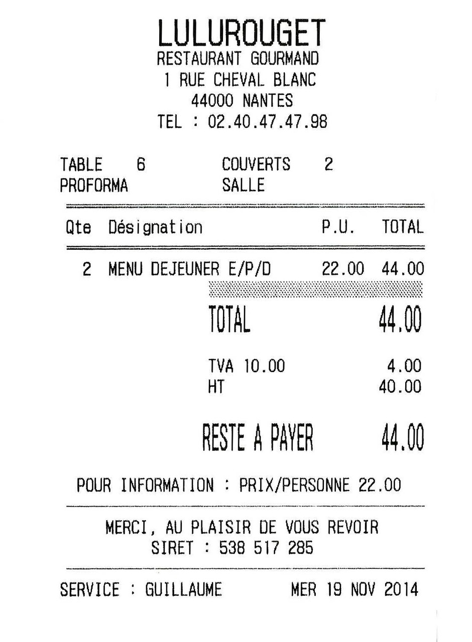 La note