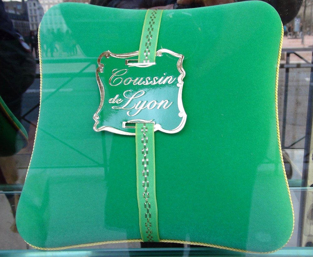 Le fameux "Coussin", en emballage