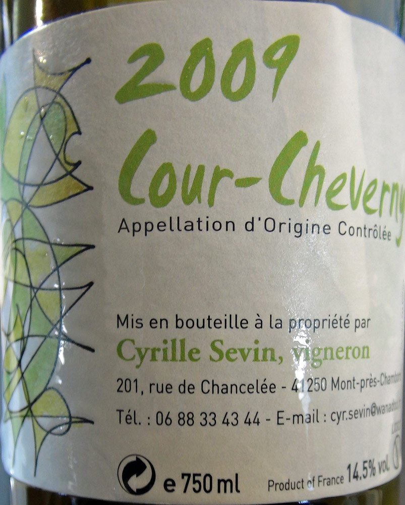 Cour-Cheverny 2009 de Cyrile Sevin