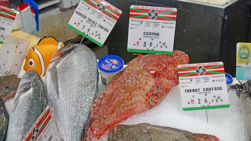 La halle aux poissons