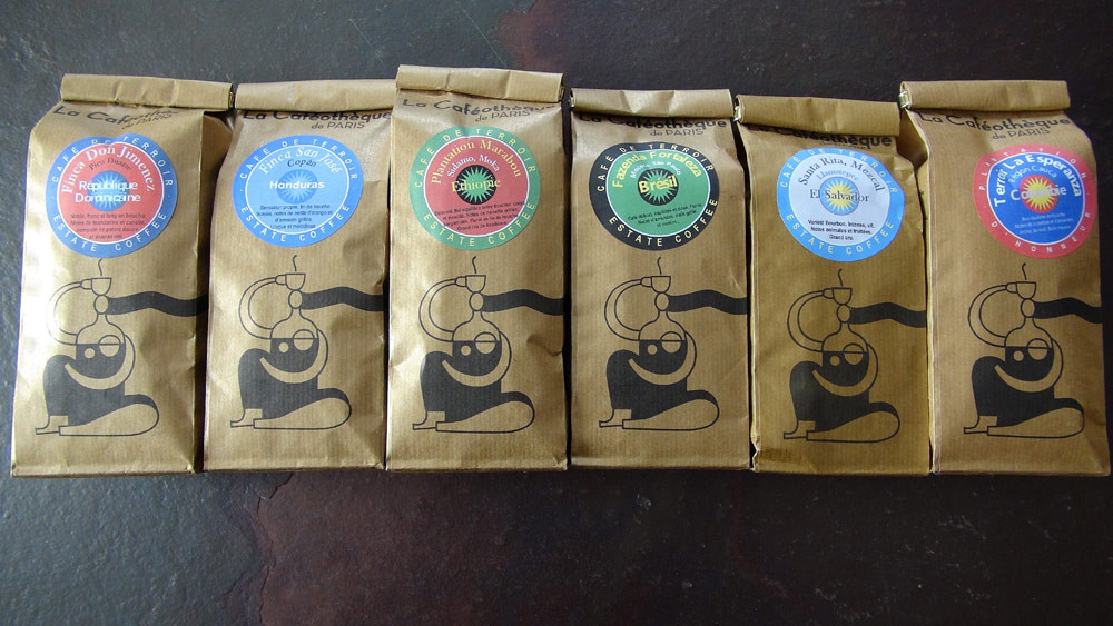 Les cafés achetés