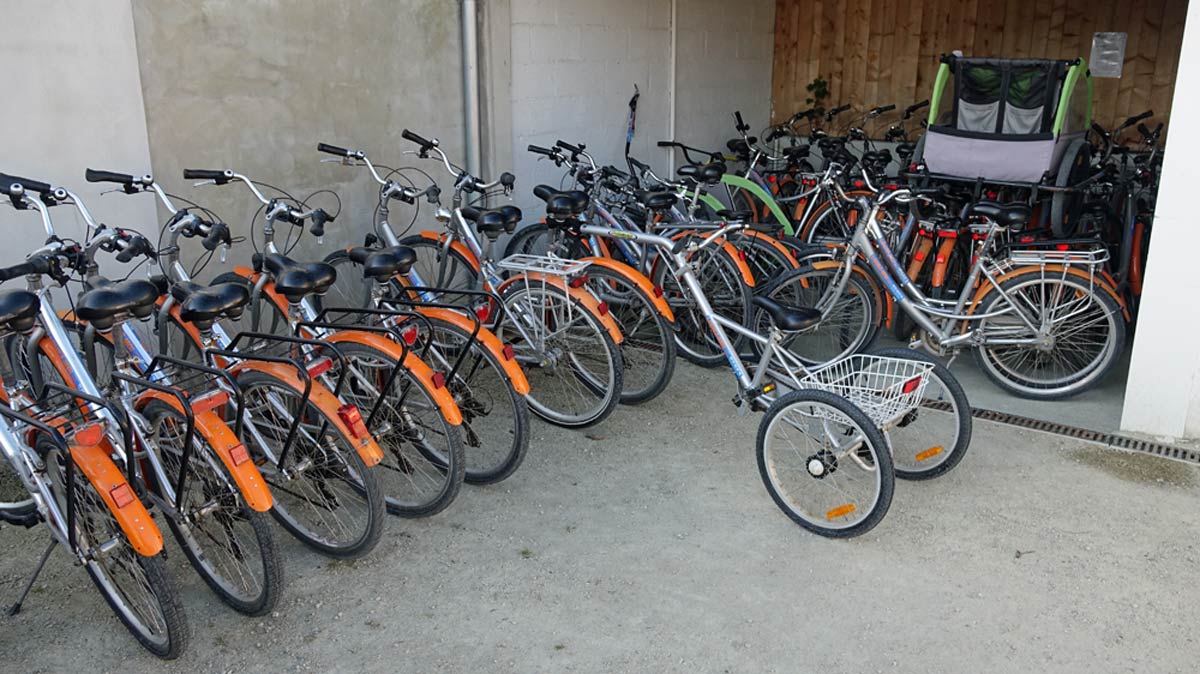 Les bicyclettes à louer