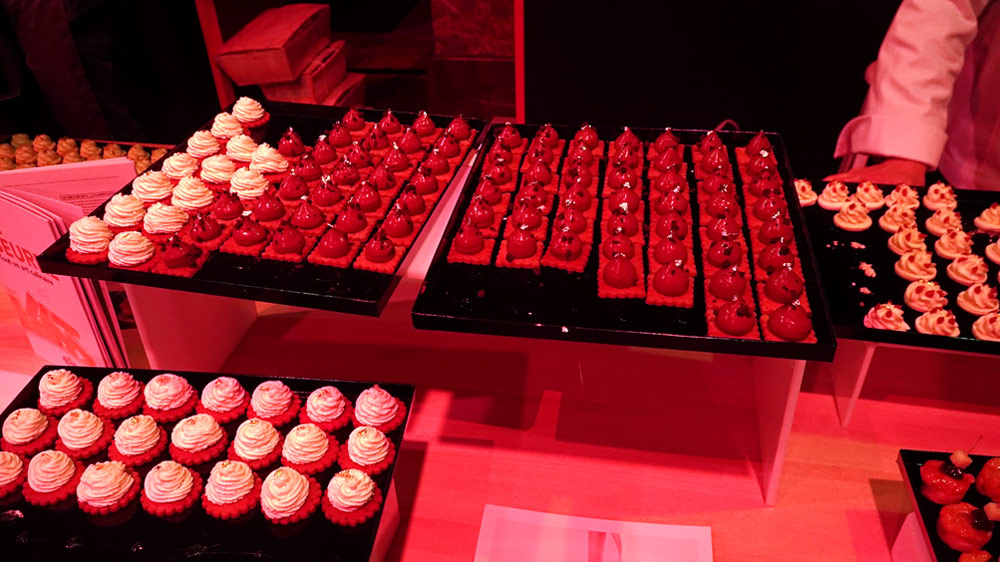Mignardises d'un sponsor