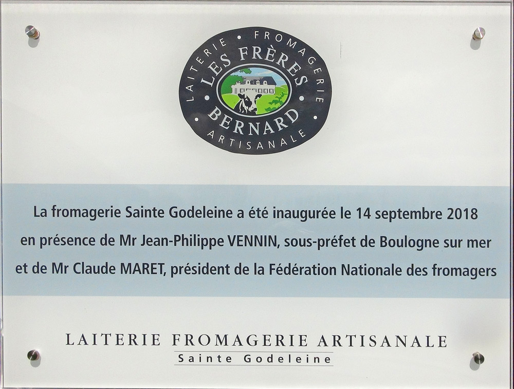 Plaque inaugurative