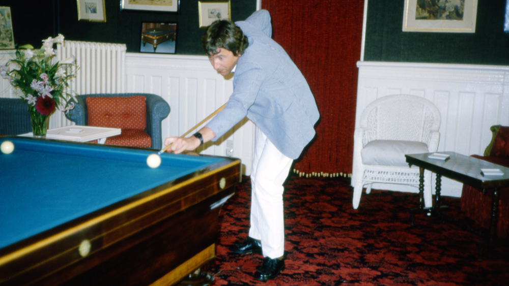 La salle de billard