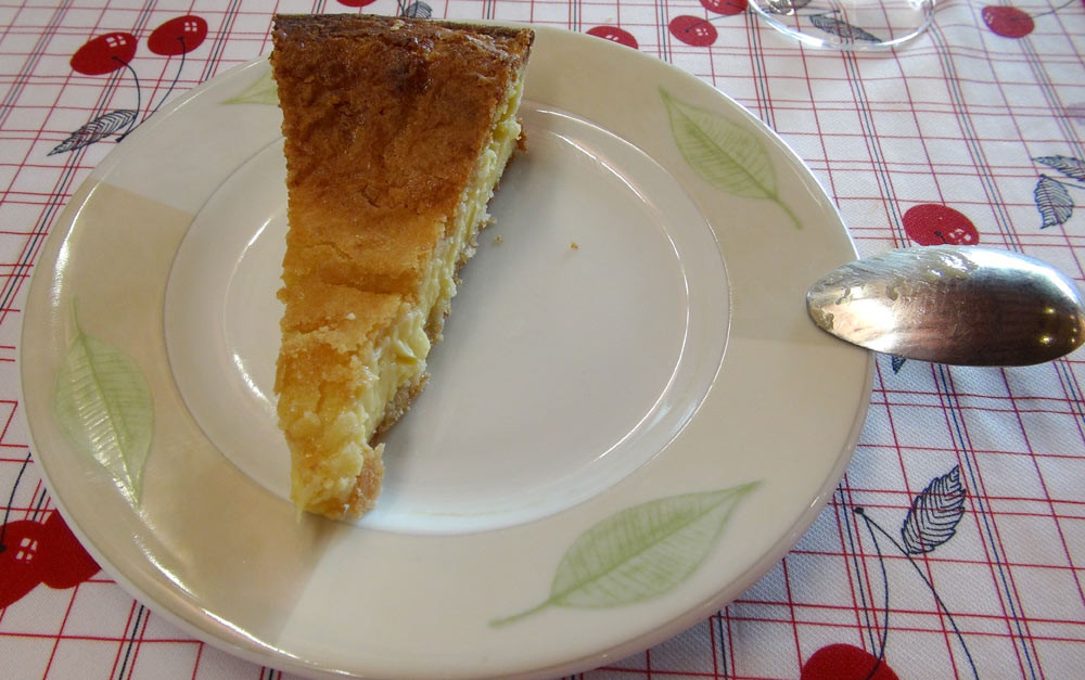Gâteau basque maison