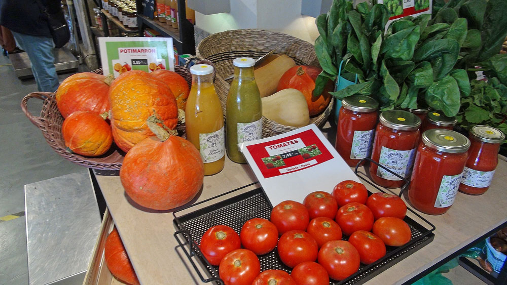 Tomates, Potimarrons ...