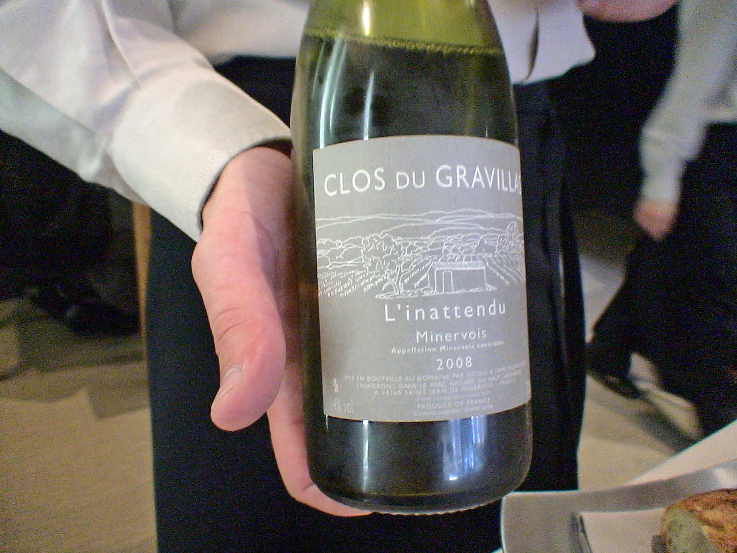 Vin d'escorte au verre