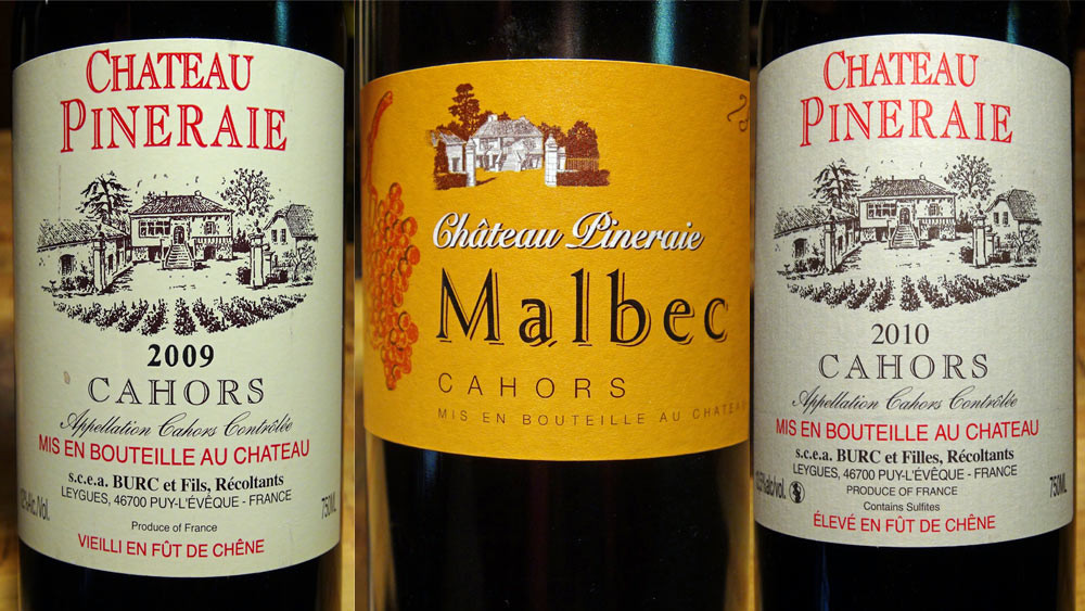 Château Pineraie et Malbec