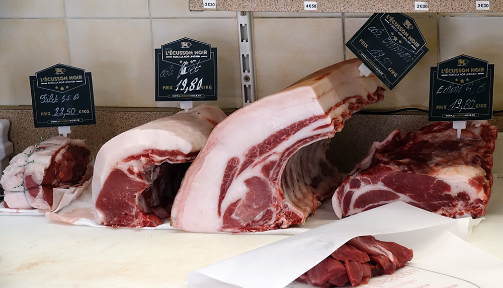 Porc cul noir