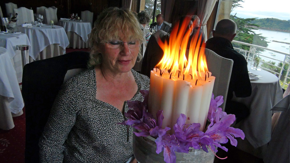 Les "bougies" d'anniversaire