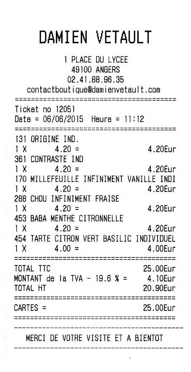 La note