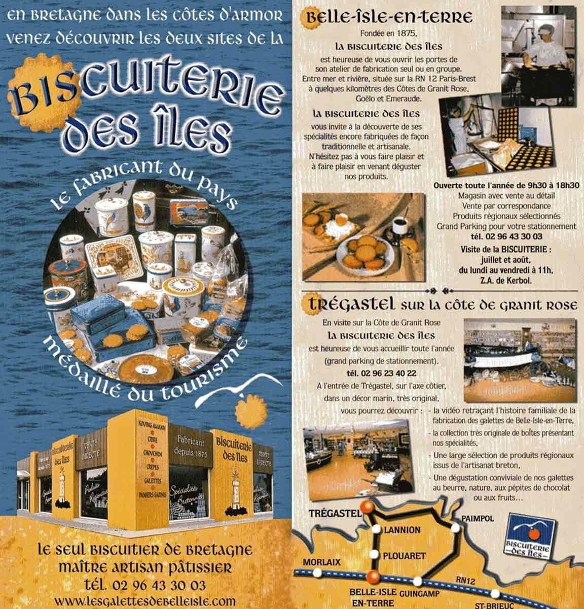 Plaquette publicitaire