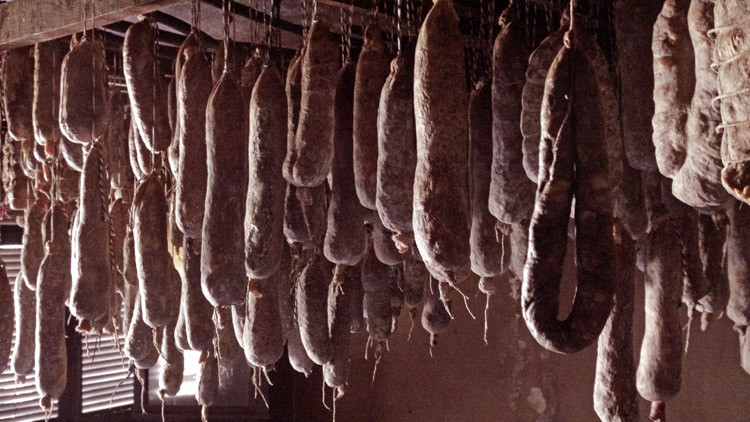 Quelques saucissons ...