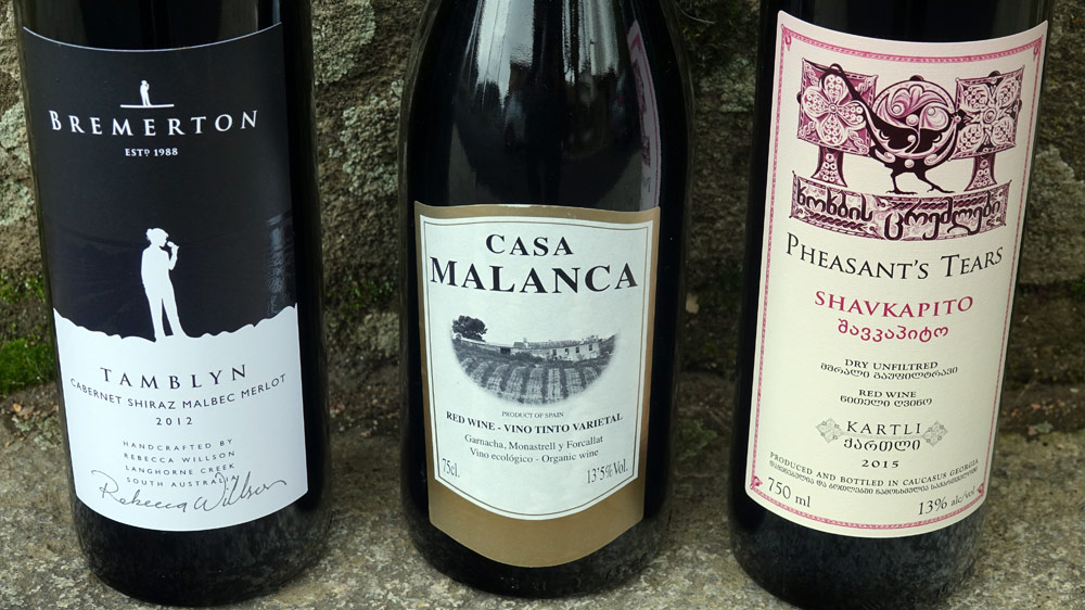 3 mars 2018 : les 3 vins sont prêts à être dégustés du côté de Burgnac