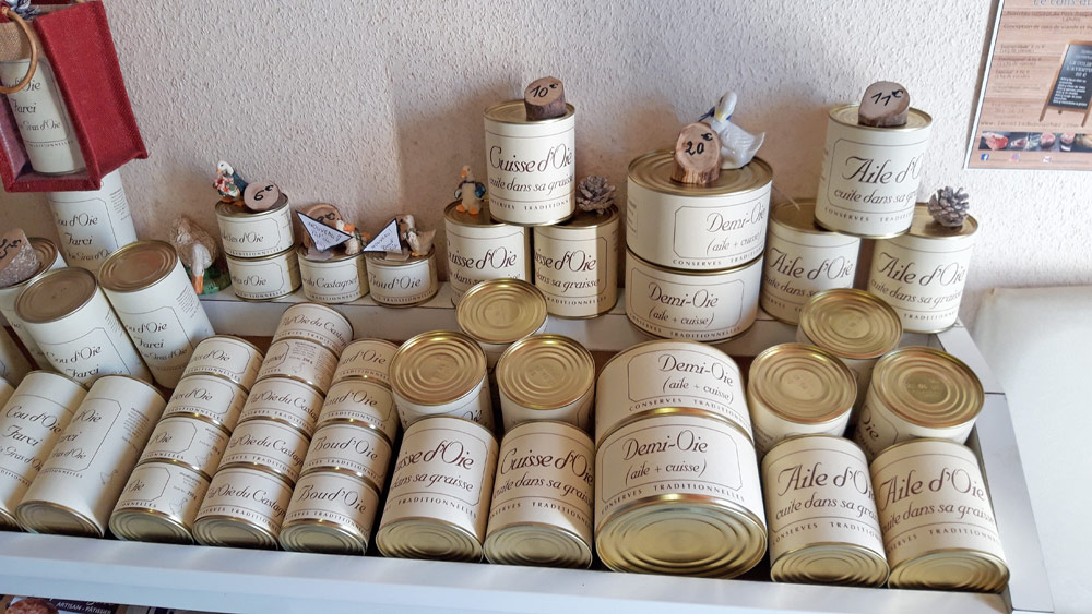 Spécialités en conserves
