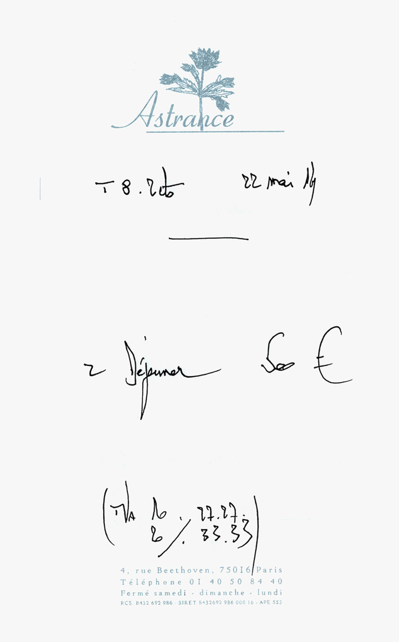 La note (non détaillée !)