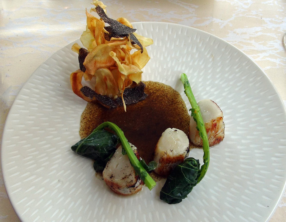 Saint-Jacques à la truffe