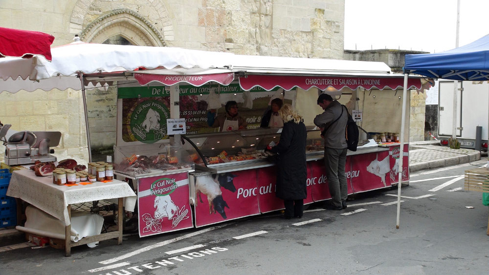 Porc cul noir