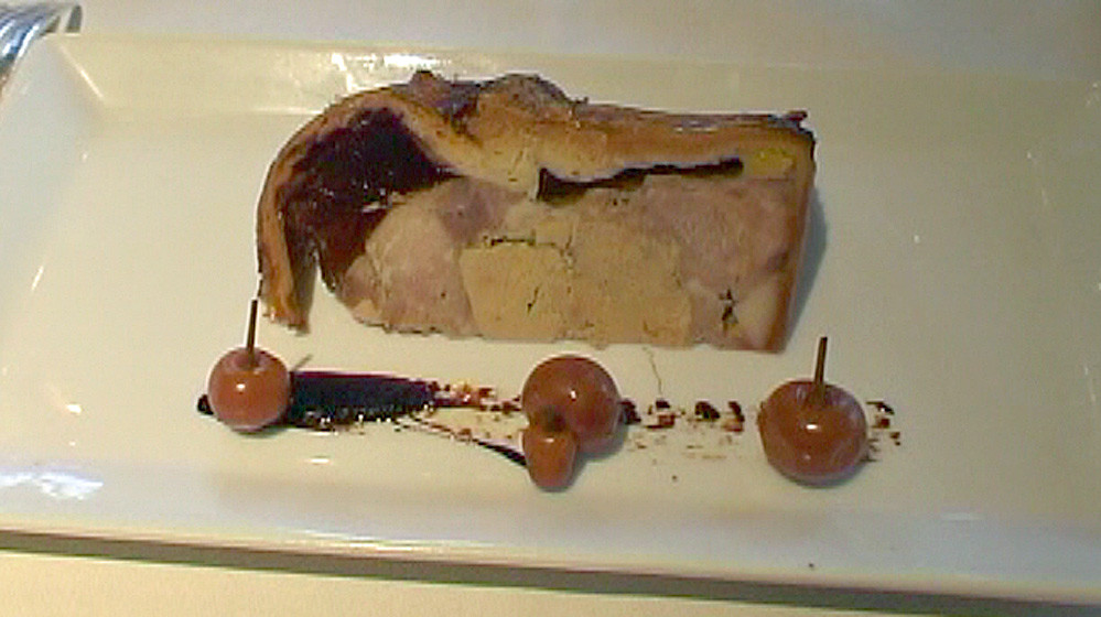 Le "Pâté de Chartres" du Grand-Monarque dégusté le 21 févrrier 2010 (1 étoile Michelin)
