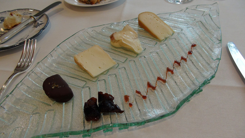 Assiette de fromages fermiers